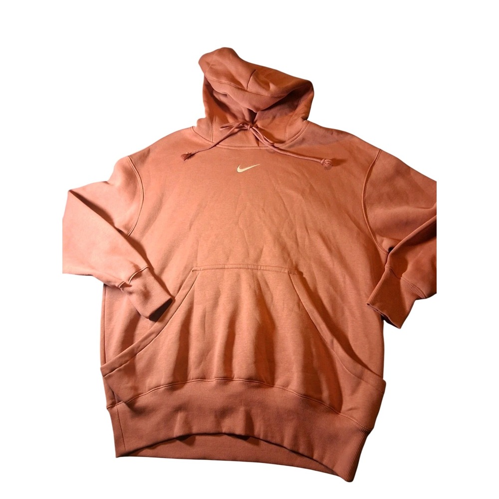 Nike Women's Rose Center Swoosh Oversized Phoenix‎ Hoodie DQ5860-104 size Small